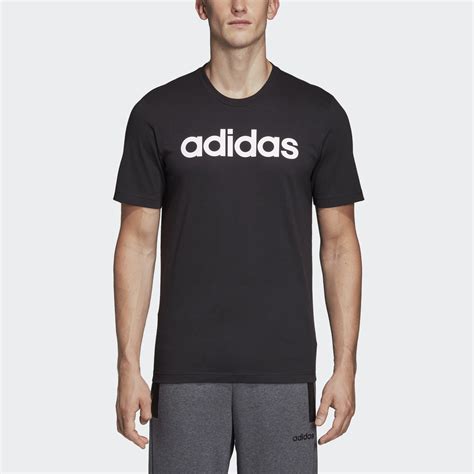 adidas soccer logo tee black